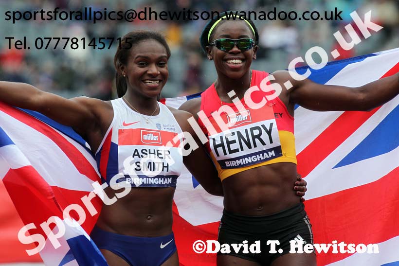 Womens 200 metres, British Championships, Birmingham. Photo: David T. Hewitson/Sports for All Pics